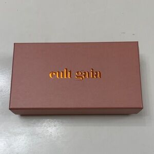 Cult Gaia Terracotta Box with Gold Logo